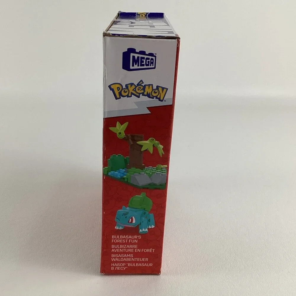 Mega Pokemon Bulbasaur's Forest Fun Building Toy Connect A Set 82 Piece Nintendo